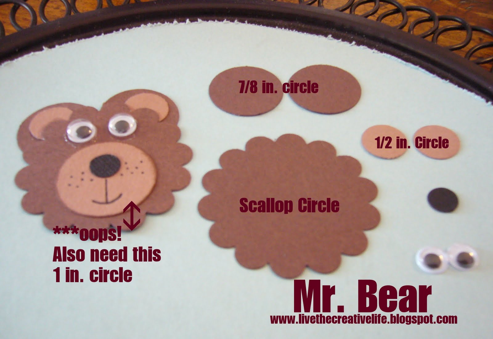 Live the Creative Life Animal Punch Art!