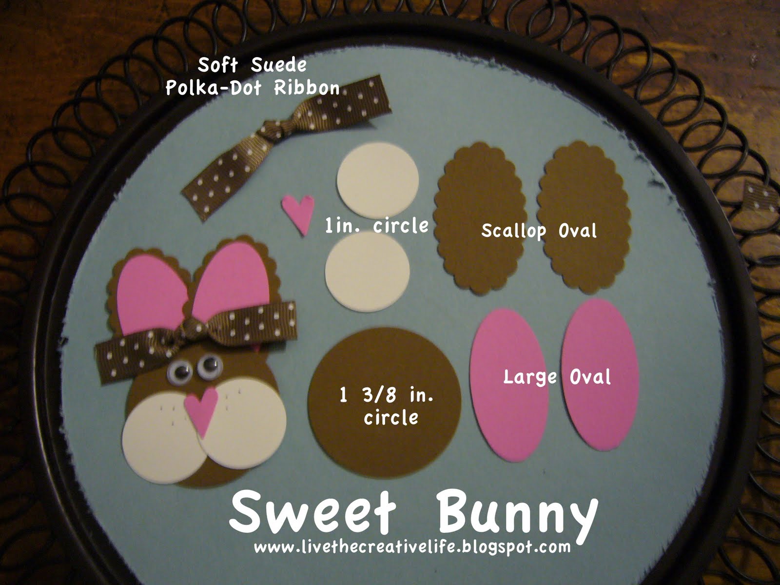 Live the Creative Life Animal Punch Art!