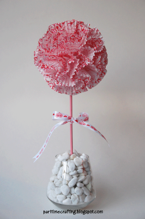 cupcake topiary