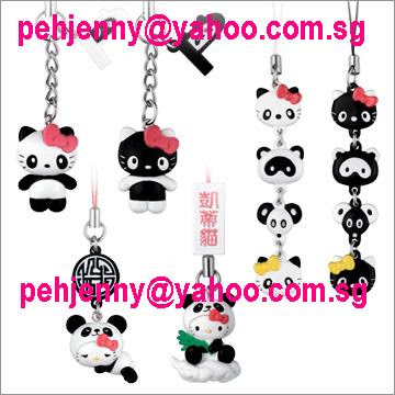 (a) Panda Hello Kitty Sitting on Cloud - S$3.50 each Sold out