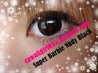 Circle lenses lenti a contatto particolari Super+barbie+nudy+black