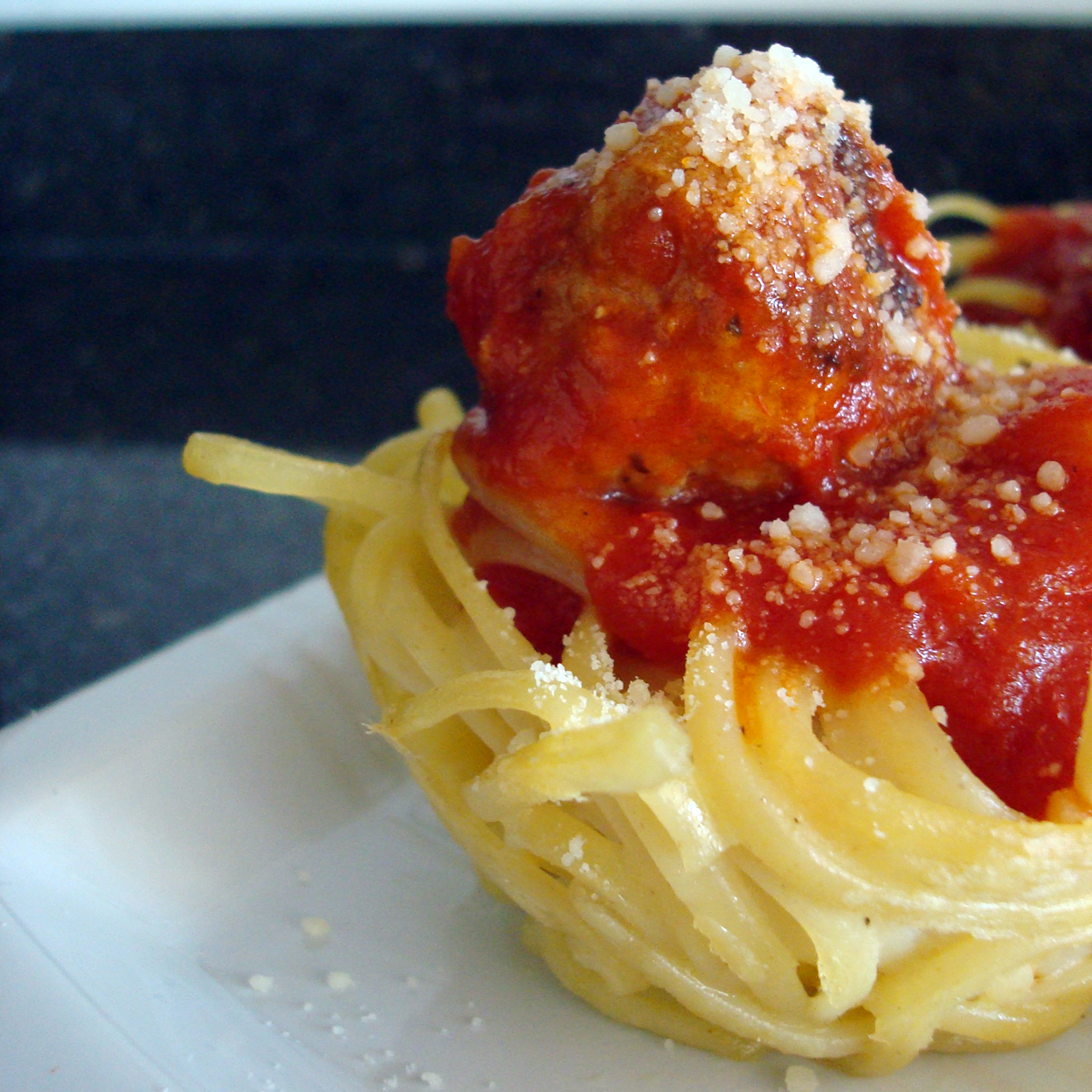 Wilde in the Kitchen Cupcake 247 The Spaghetti & Meatball Cupcake