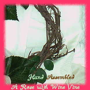 Ebay Wreaths - Rose Wine III