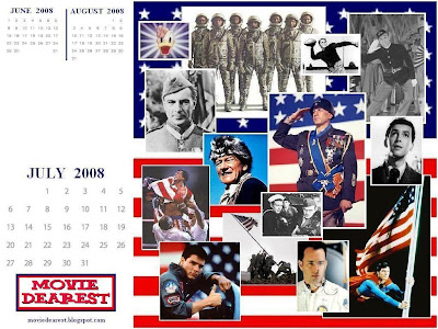 patriotic wallpaper. Monthly Wallpaper - July 2008: