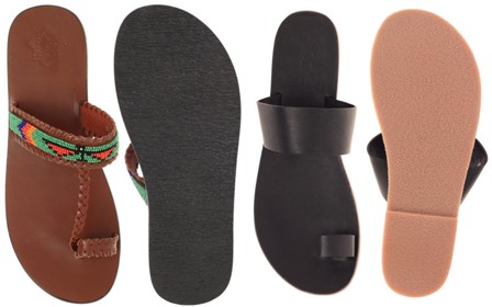 sandals toe loop mens aficionado