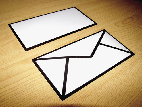 letter envelope example. Letter+envelope