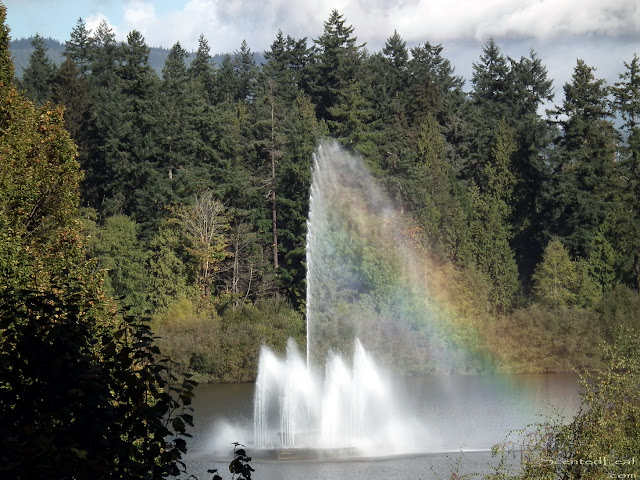 Lost Lagoon - Fountain Rainbow