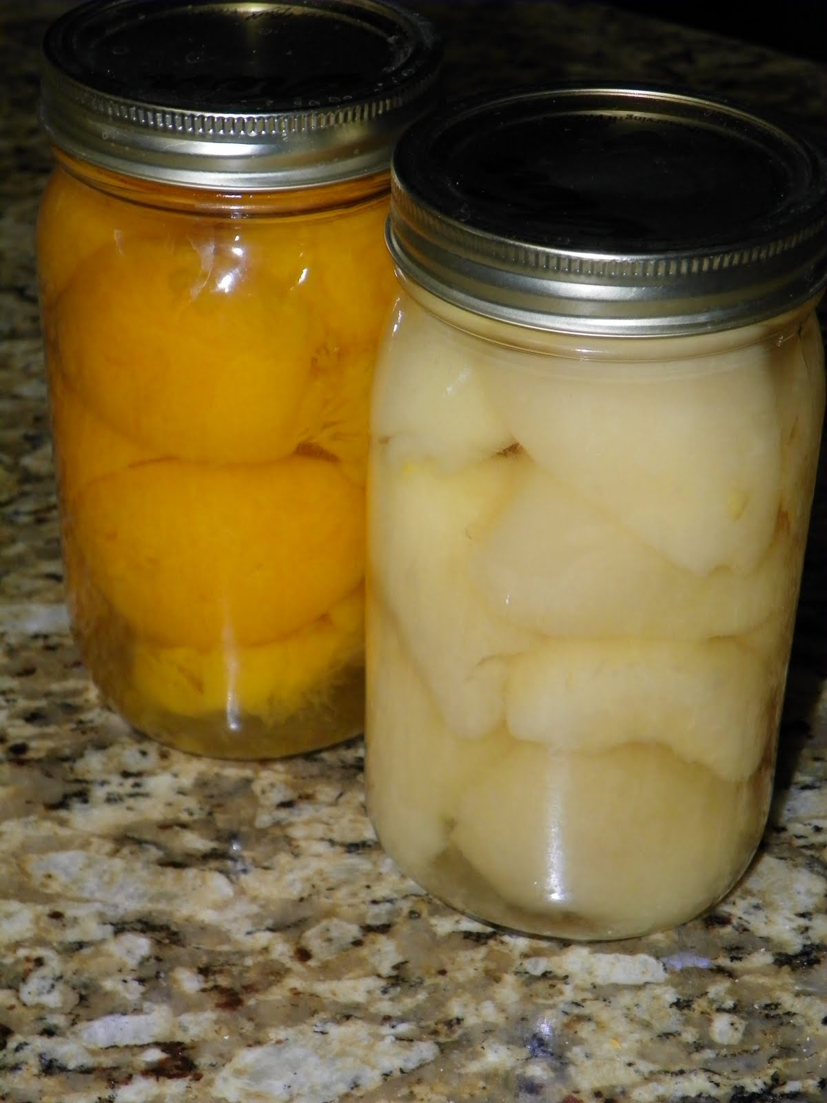 Easy Canned Fruit Around My Family Table