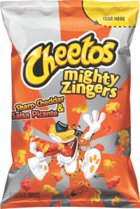 free sample cheetos mighty zingers