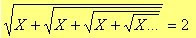 Find  thevalue of X?