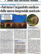 Salviamo l'Acquedotto Mediceo di Asciano dalla nuova tangenziale nord-est
