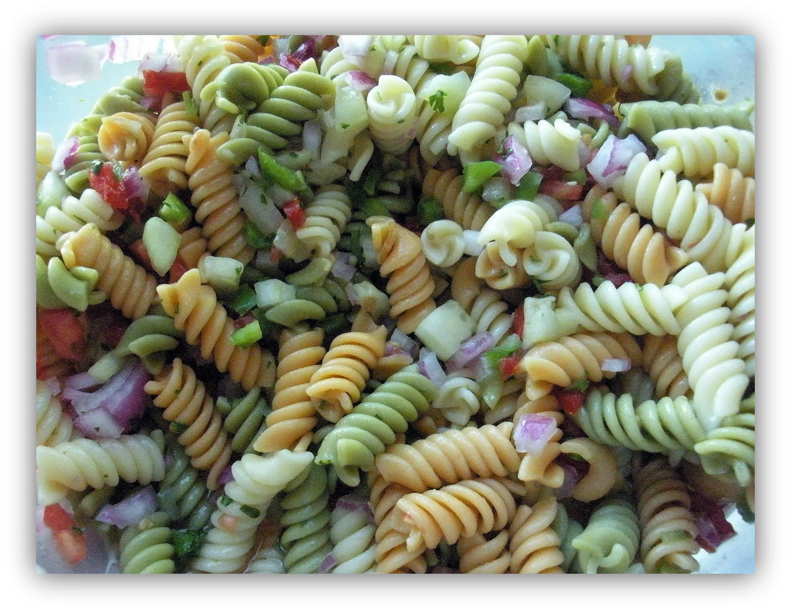 Angie's Home Cooking SweetSour Pasta Salad