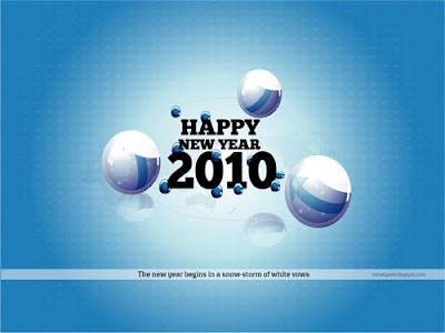 new year desktop wallpaper 2010