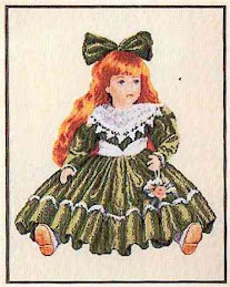 Muñeca vestido verde