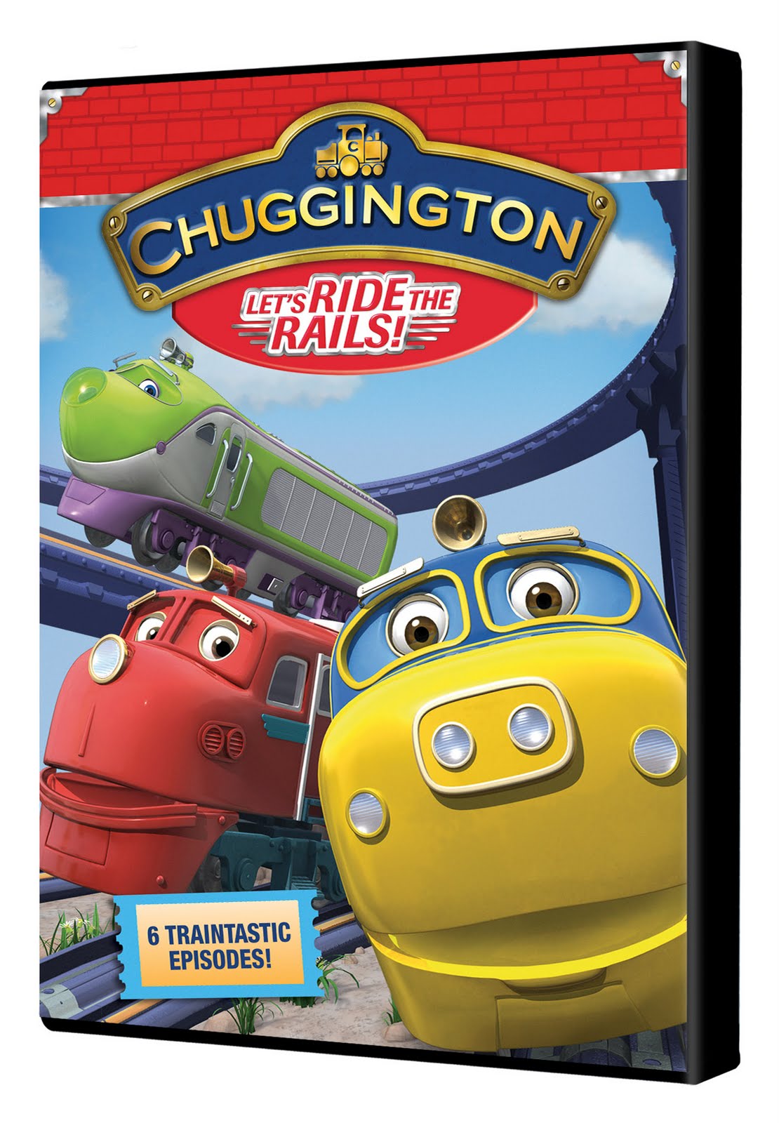 3 & 2 Sapphires Giveaway & Review "Let's Ride the Rails!" Chuggington DVD [CLOSED]