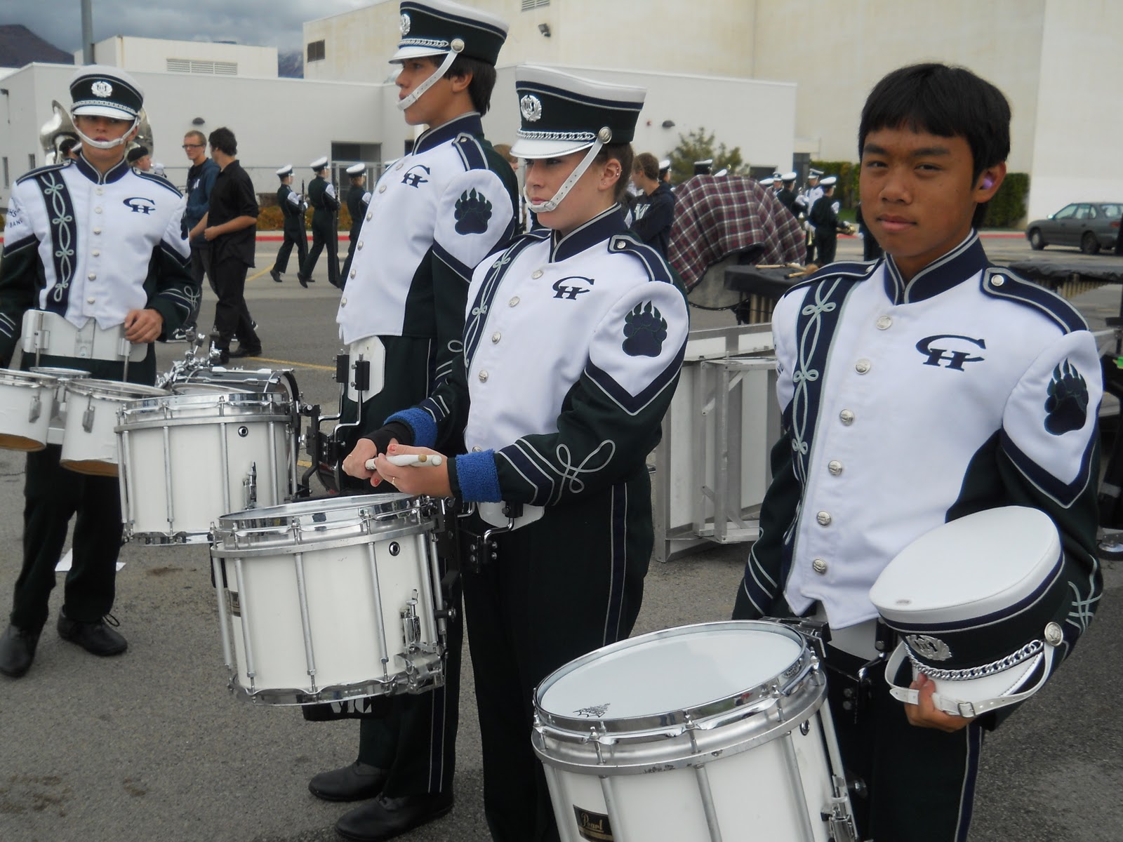 Copper Hills Drumline/Marching Band Mt. View High School 10/23/10