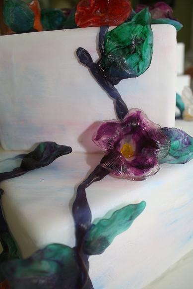 I poured the isomalt onto a