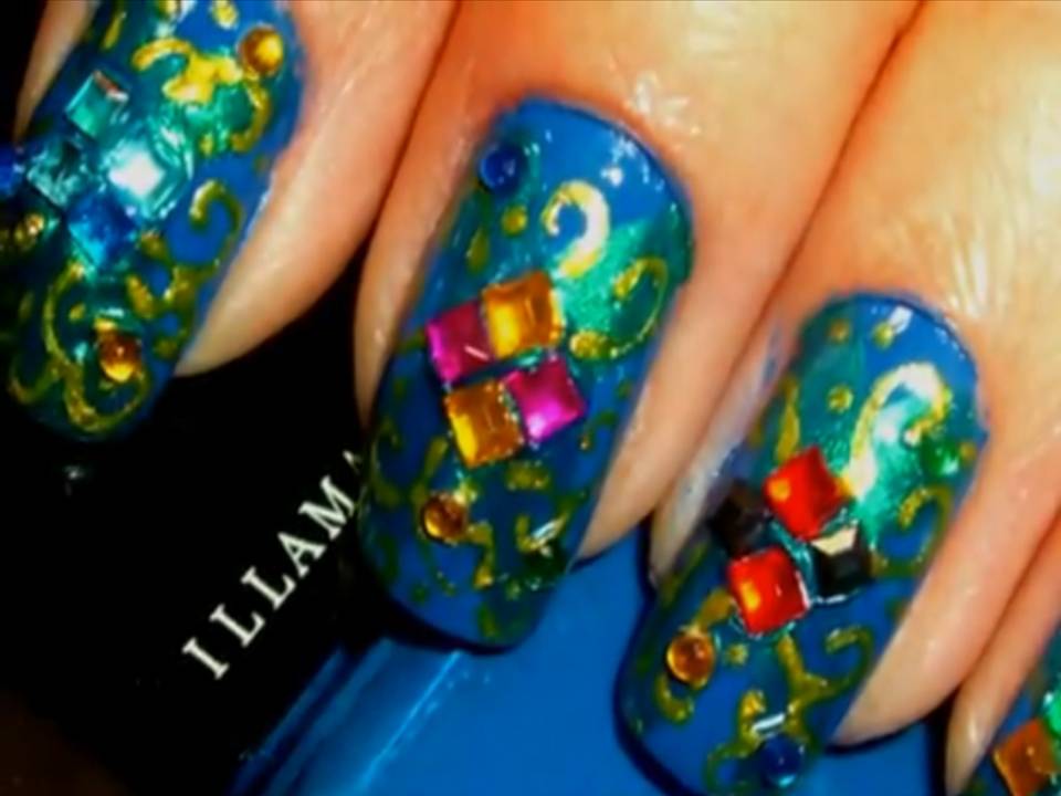 .oO Narges Tech Oo. Arabic Nails