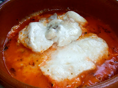 receta de pechugas de pollo al microondas con tomate y queso