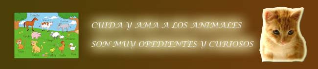 LOS ANIMALES SON OBEDIENTES