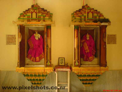 jaina gods or role models of jainism thirthankaras sculpture inside the jain temple of cochin kerala,keralas 100 year old jain temple inside photos from cochin