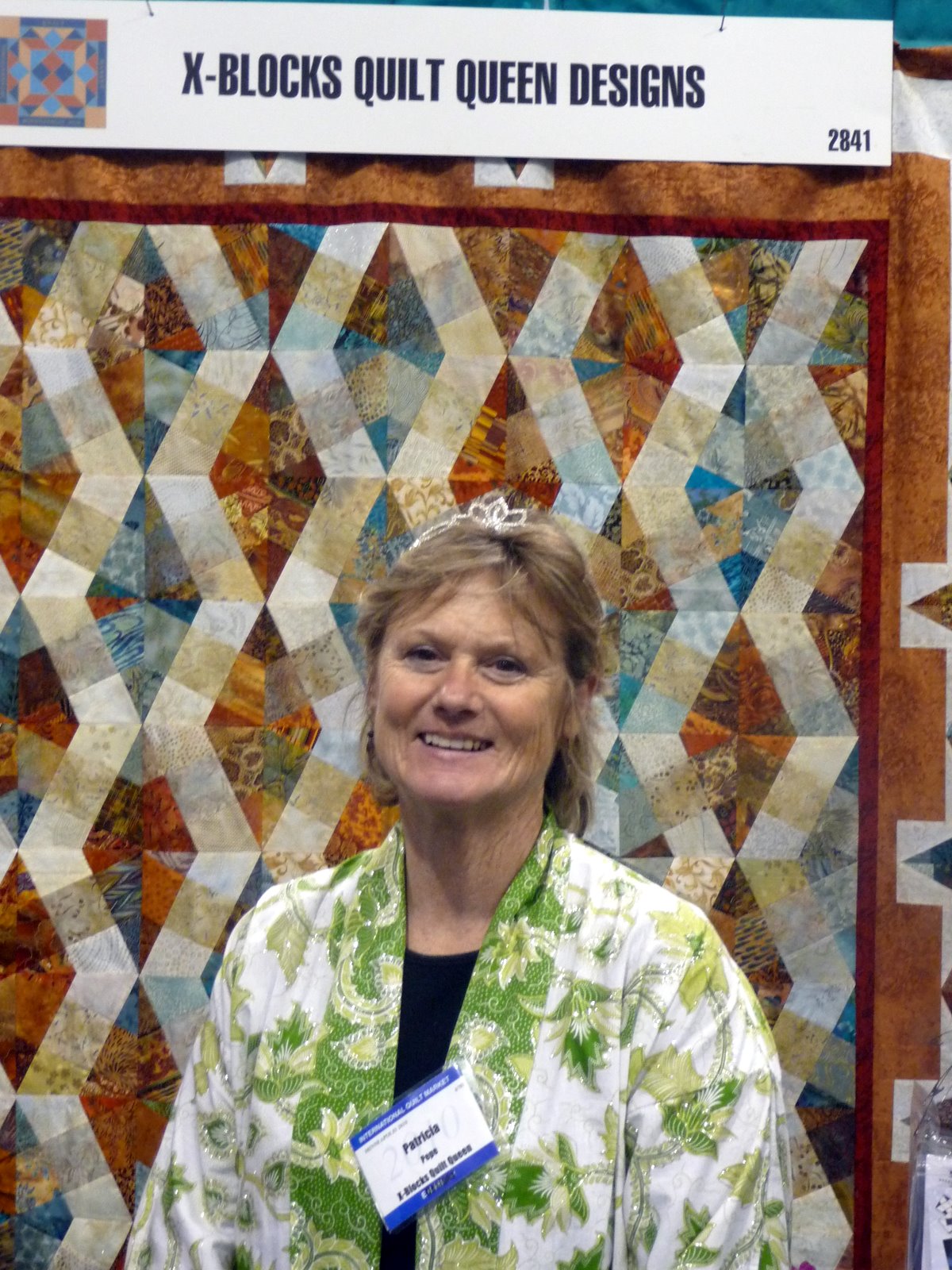 I Have A Notion Spring Quilt Market 2010 X Blocks by Quilt Queen Designs