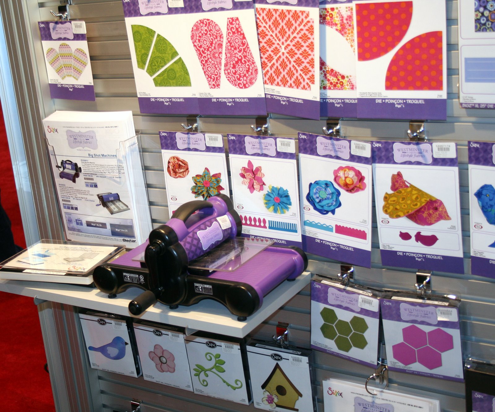 I Have A Notion Quilting By Design Sizzix and Westminster's Fabric