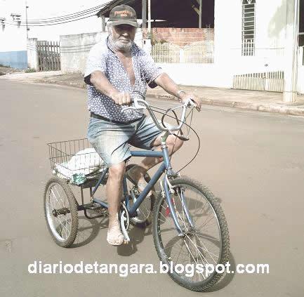 Daniel, 77 anos, catador de latinhas em Tangará da Serra