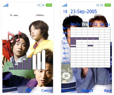 嵐﹝ARASHI﹞SonyEricsson手機主題for Aino﹝240x432﹞