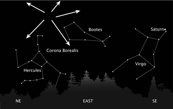 QUADRANTIDS METEOR SHOWER on Jan 4th, 2011