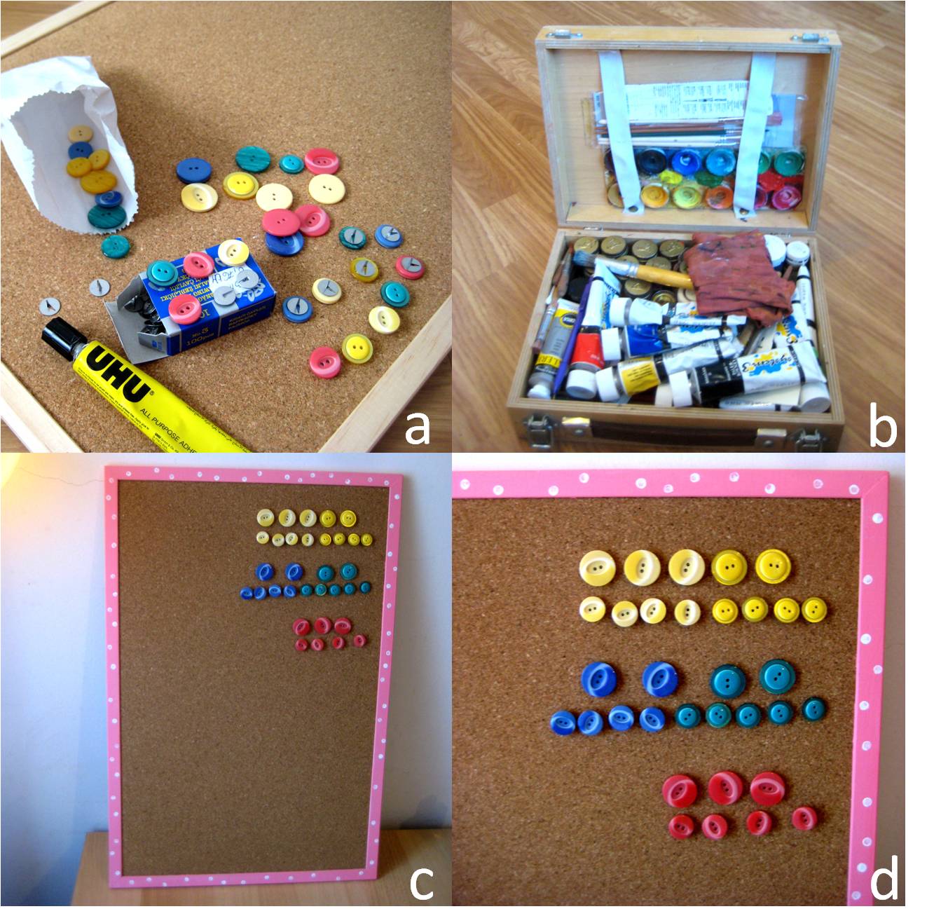 out of the frame How to customise your pinboard and pins