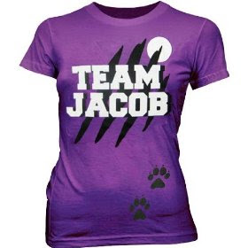 Women Clothing Review: Team Jacob Wolf Purple Juniors/Ladies T-shirt
