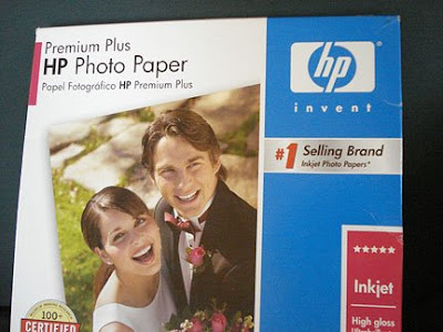 HP Glossy Photo Paper, Photoshop Gradient Background Tutorial