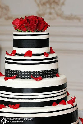 Best Black and White Wedding Cakes