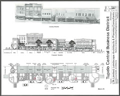 1976 Uptown Tupelo Central Business District Revitalization Plan