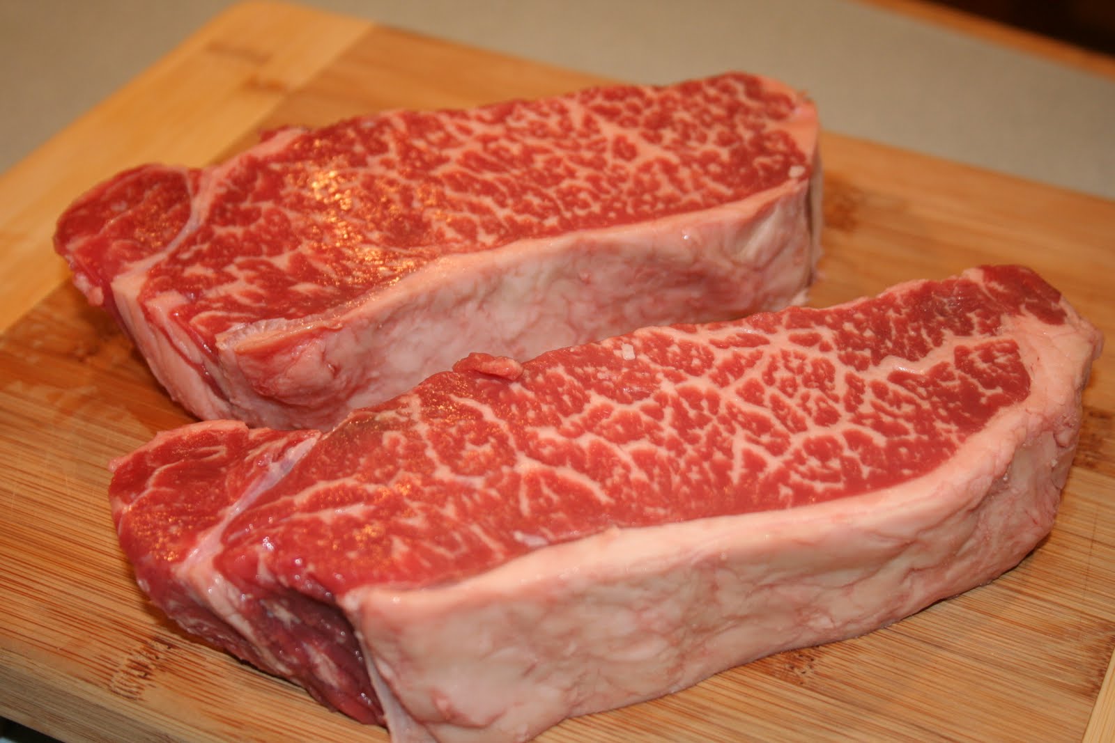 marbling steak