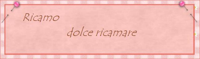 ricamo dolce ricamare