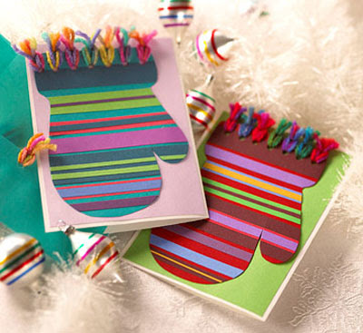 handmade открытки с Новым годом