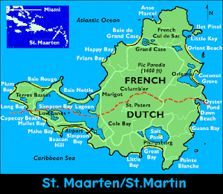 Map of St. Maarten & St. Martin Map of St. Maarten & St. Martin