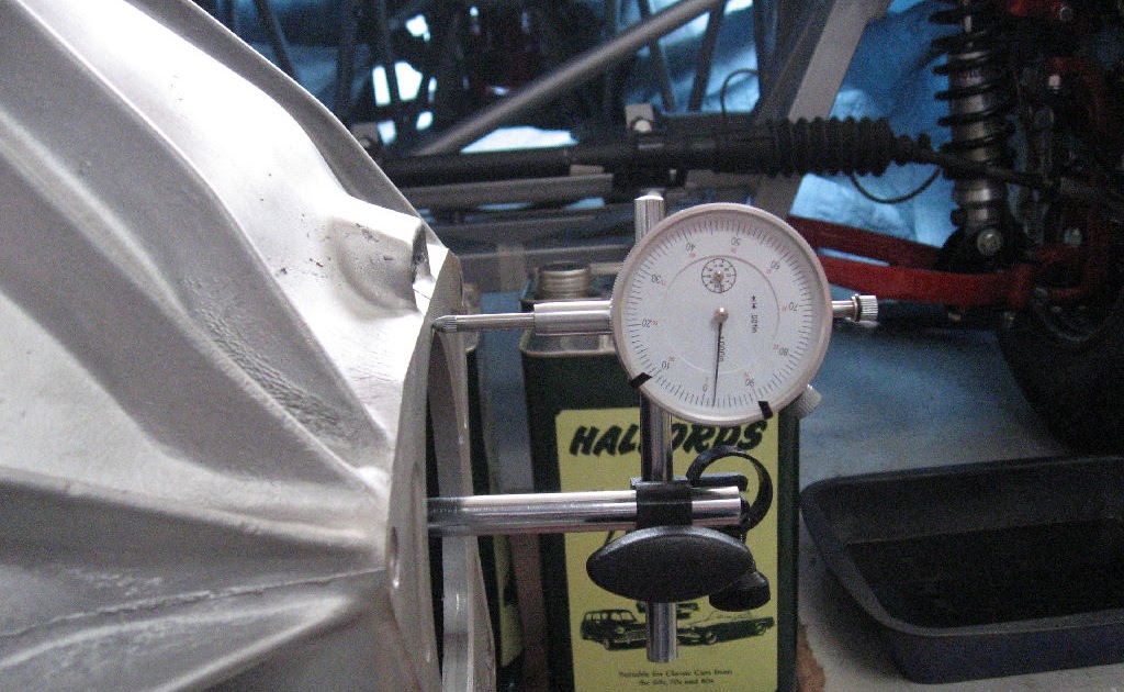 Andy's GD427 Build. Bellhousing alignment.