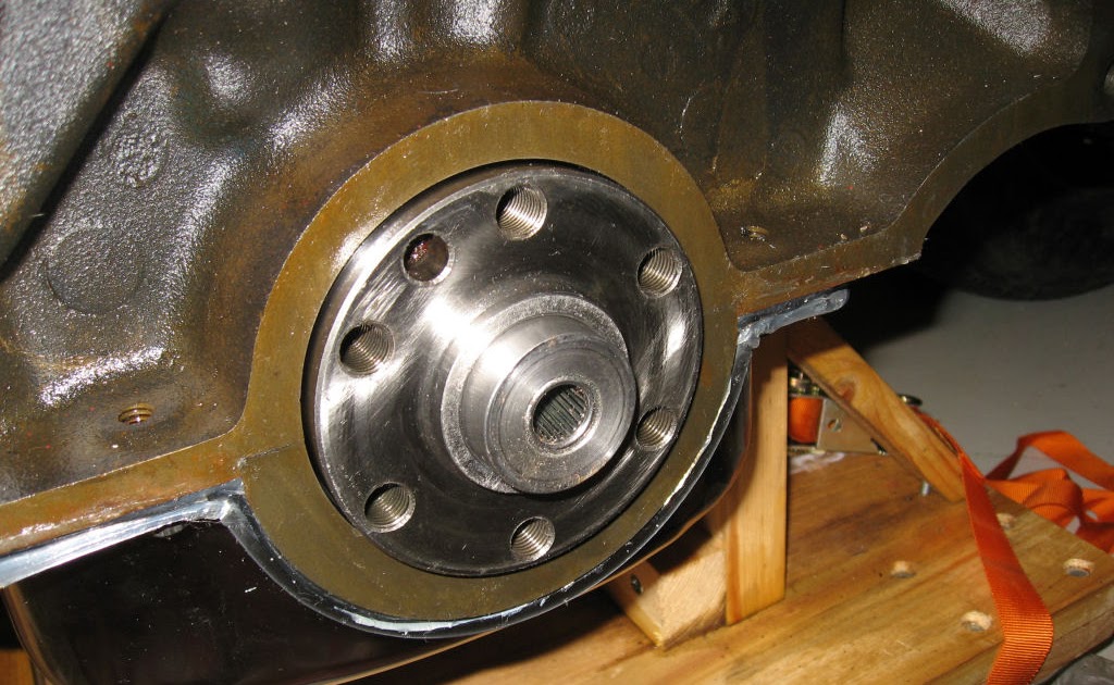 Andy's GD427 Build. Gearbox adapter plate