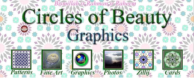 Circles of Beauty - Graphics by Ad Dawa'ir  al Jameelah