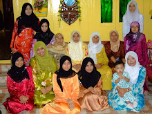 bersama sepupu-sepupu perempuanku..raya 2008