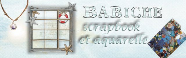 babiche scrap et aquarelle