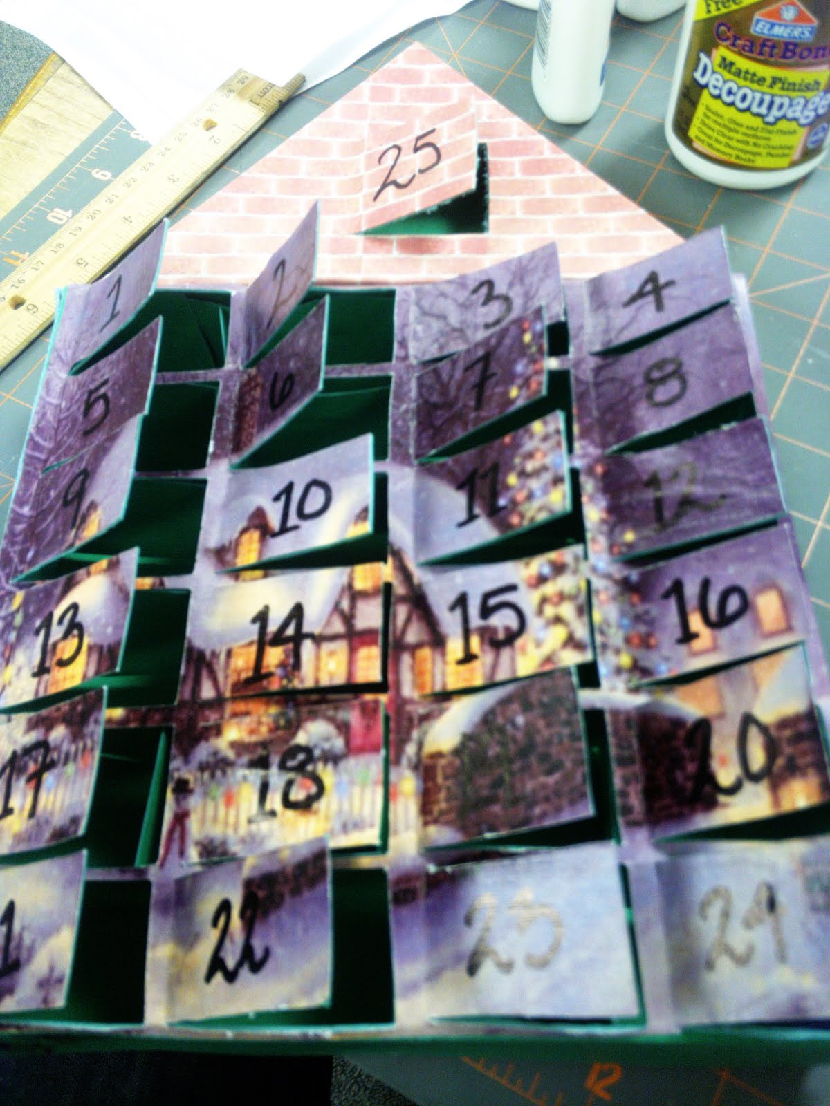 Candy Advent Calendar Tutorial GYCT Designs