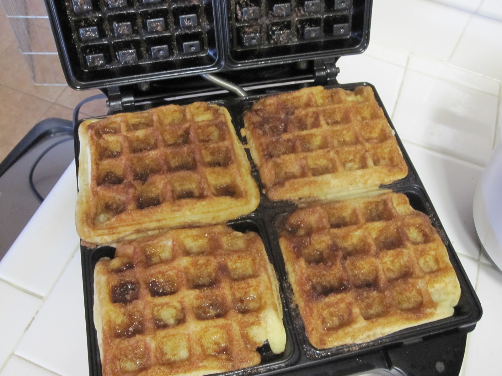 Going Gluten and Dairy Free! CinnamonToasted Belgian Waffles