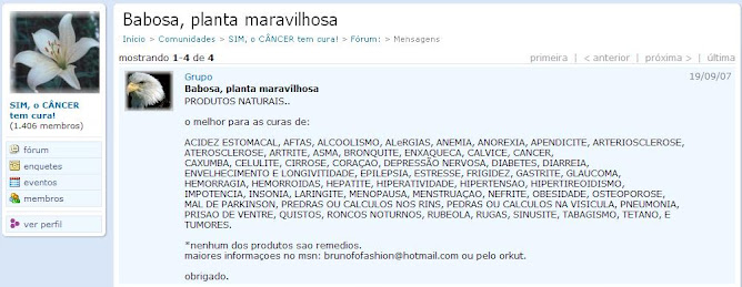 Falsas Promessas.... Venda Livre e Sem Controle