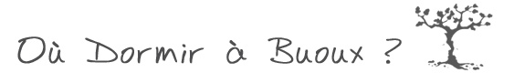 Où dormir à Buoux ?