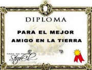 DIPLOMA AL MEJOR AMIGO