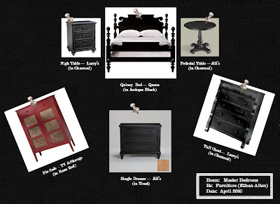A Farmhouse Revisited: The May Family: Master Bedroom Furniture Sample